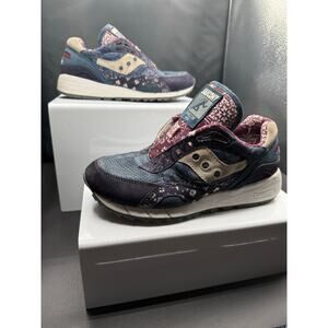 Saucony Shadow 6000 Classic Joggers Running Shoes - Paisley Blue - Size 8.5M